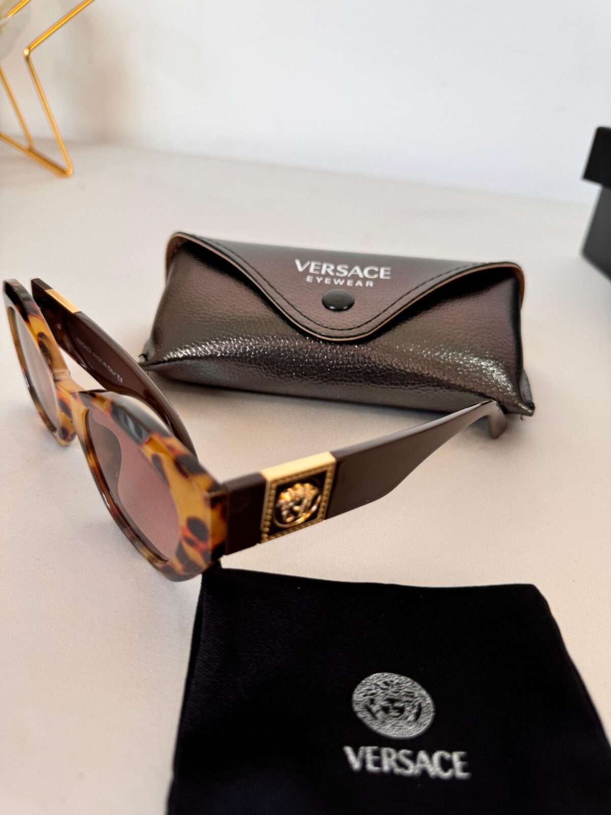 Versace VE4361 521773 53 Kahverengi Kadın Güneş Gözlüğü