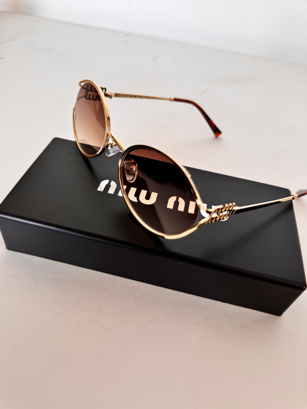 MIU MIU 54ZS ZVN50D Kahverengi Kadın Güneş Gözlüğü