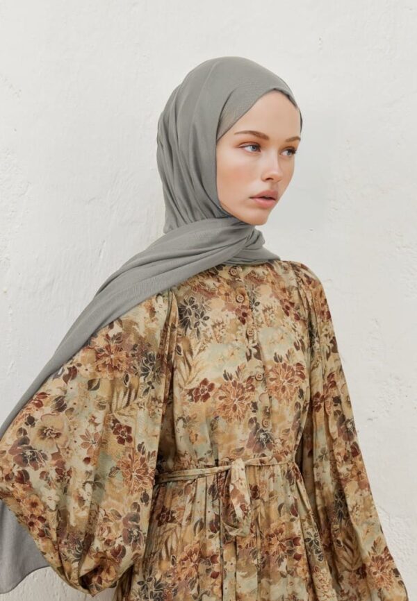 Rami Pamuk Şal 741074 - Gri