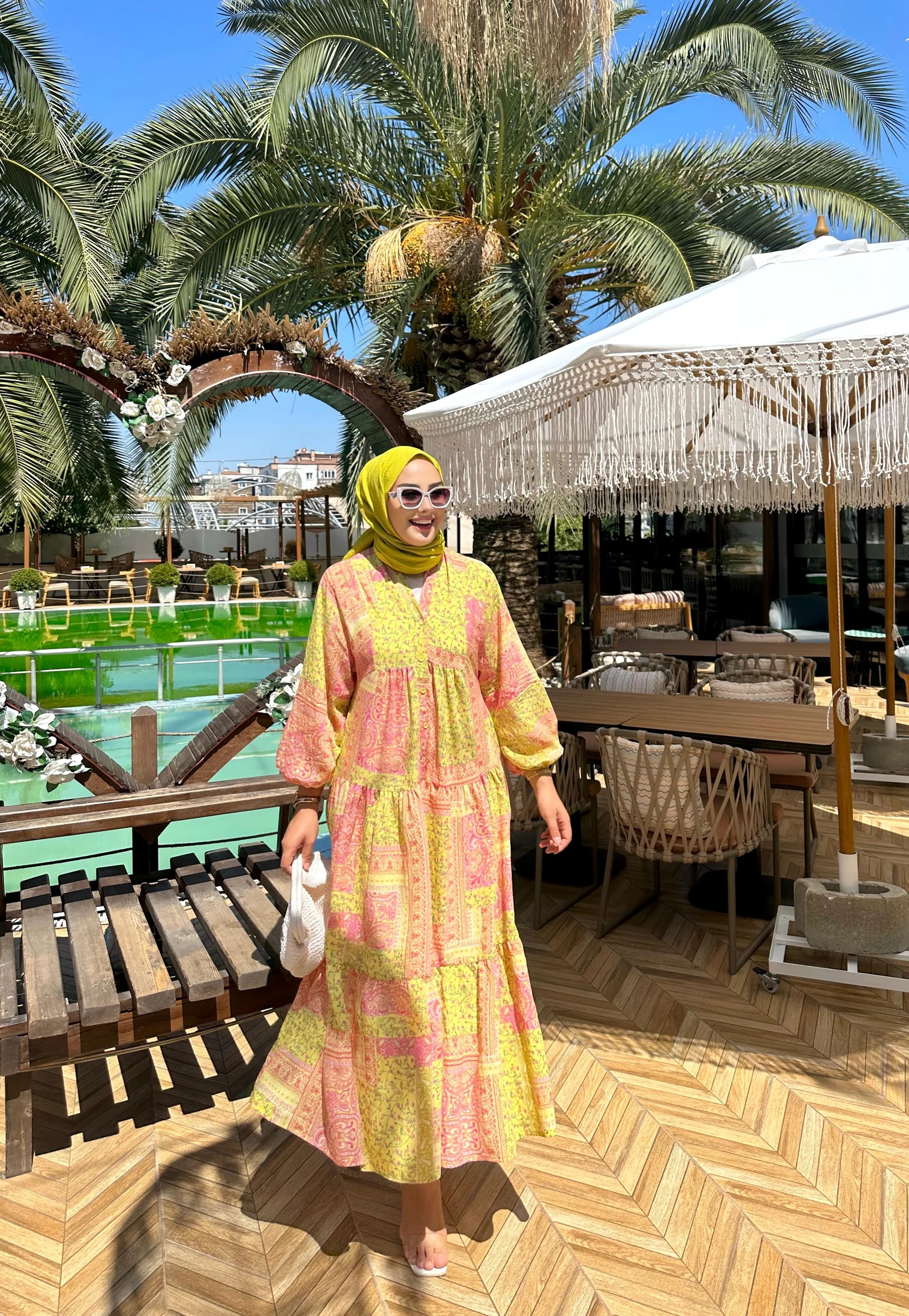 Yaze Elbise L10073 - Limonella