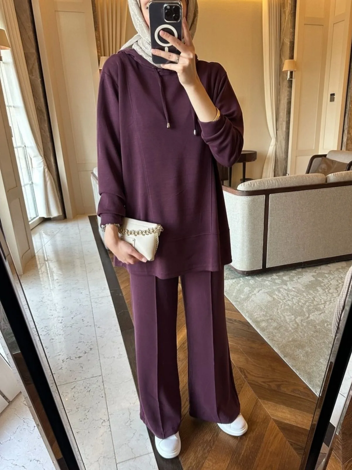 Premium Oysho Edoril İkili Takım TK100255 - Bordo