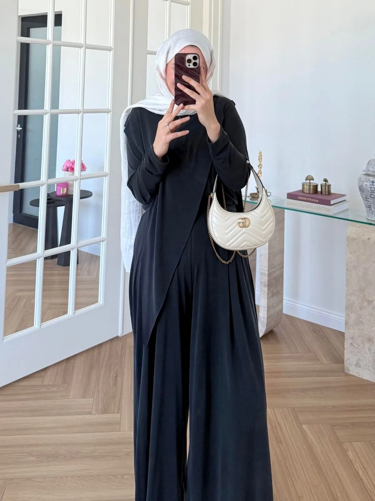 Pinterest Premium Oysho İkili Takım TK100241 - Siyah