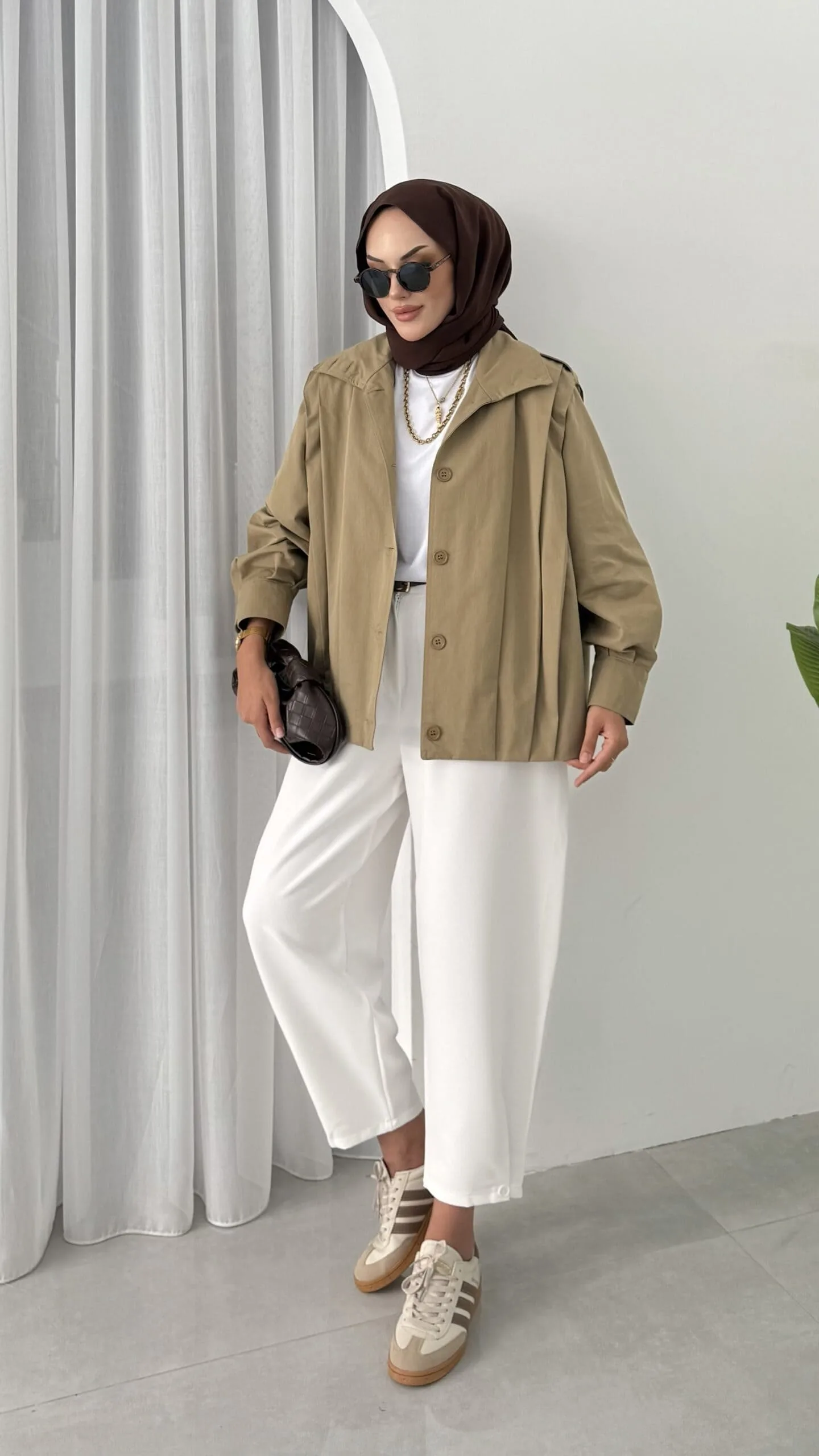 Zara Bomber Trençkot  DŞ100237 - Haki