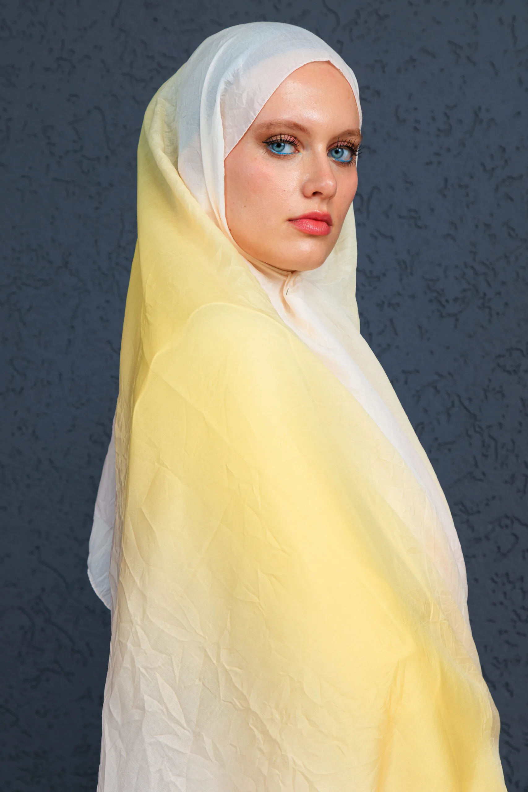 Lodos Şal Serisi- Z-2240 - V-2  - Limon